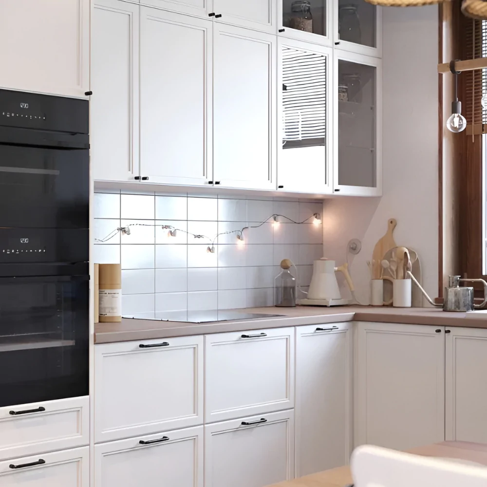 Дизайн інтер'єру кухні в скандинавському стилі