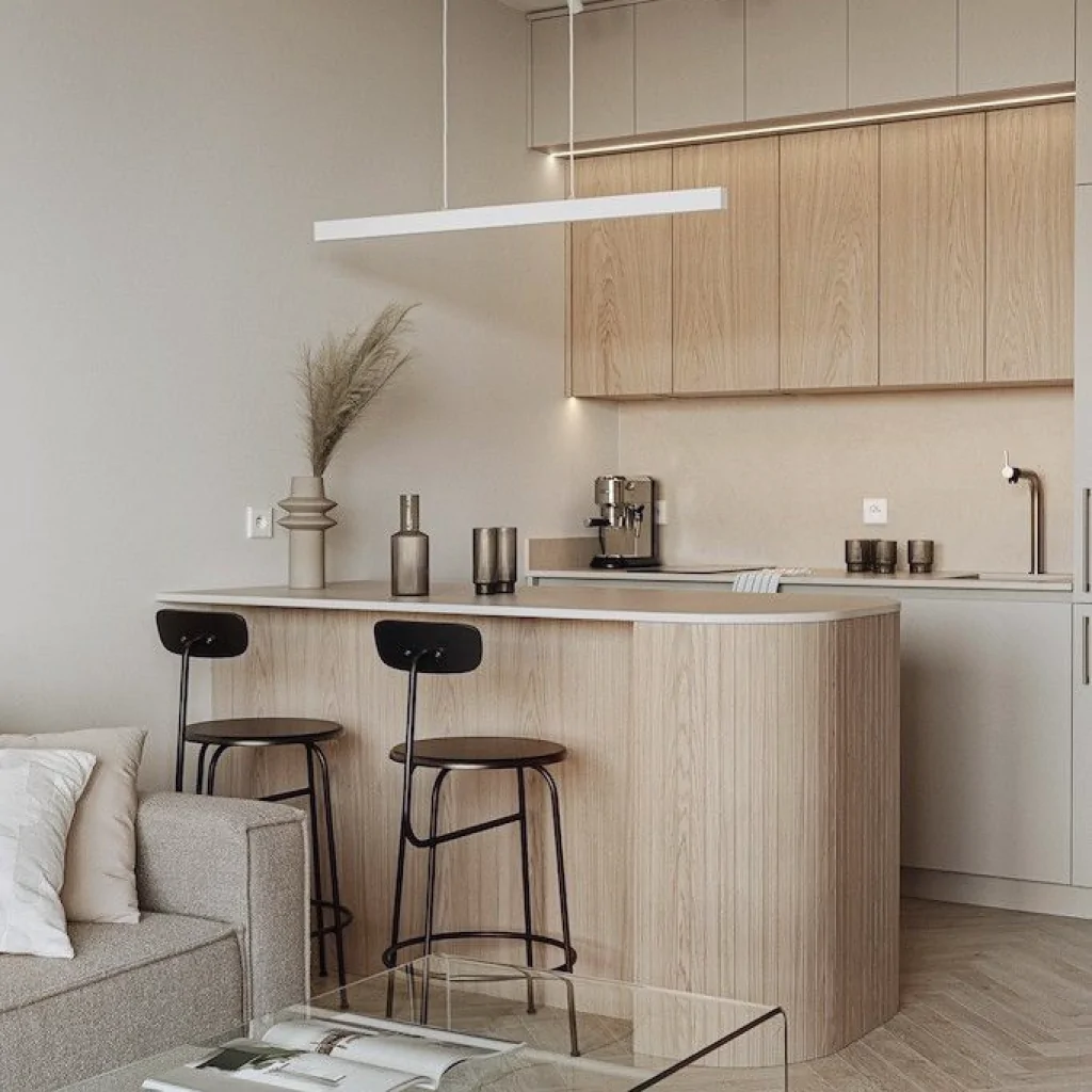 Дизайн интерьера квартиры в скандинавском стиле от BORISSTUDIO