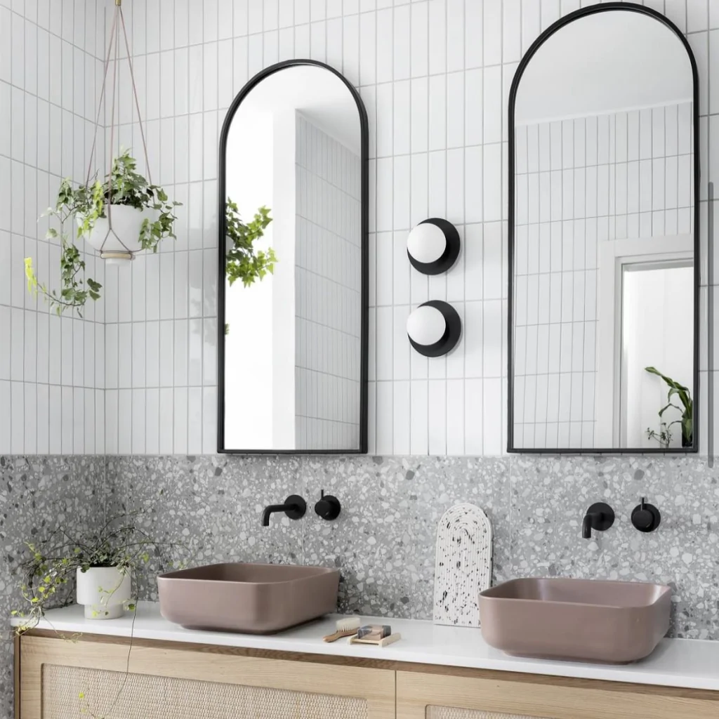 Дизайн-проект ванной комнаты в скандинавском стиле от BORISSTUDIO