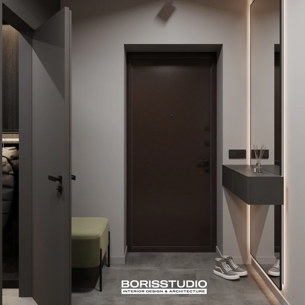 Дизайн-проект двокімнатної квартири в ЖК "Казка", фото №2