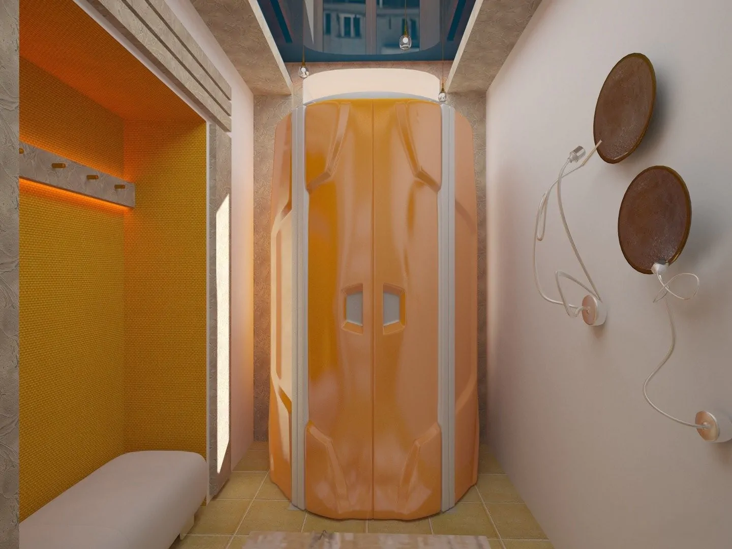 Дизайн-проєкт солярію №6