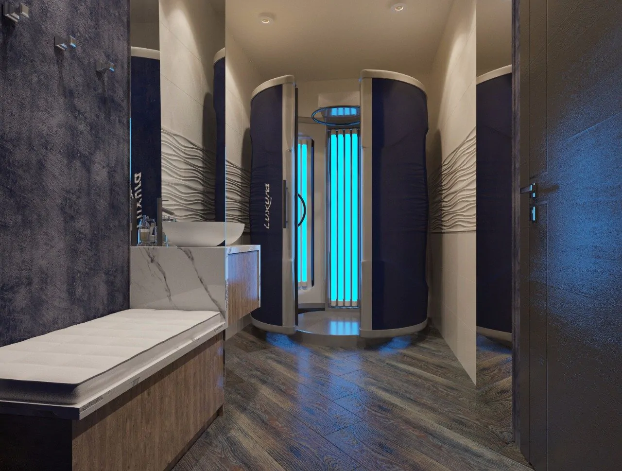 Дизайн інтер’єру солярію №1