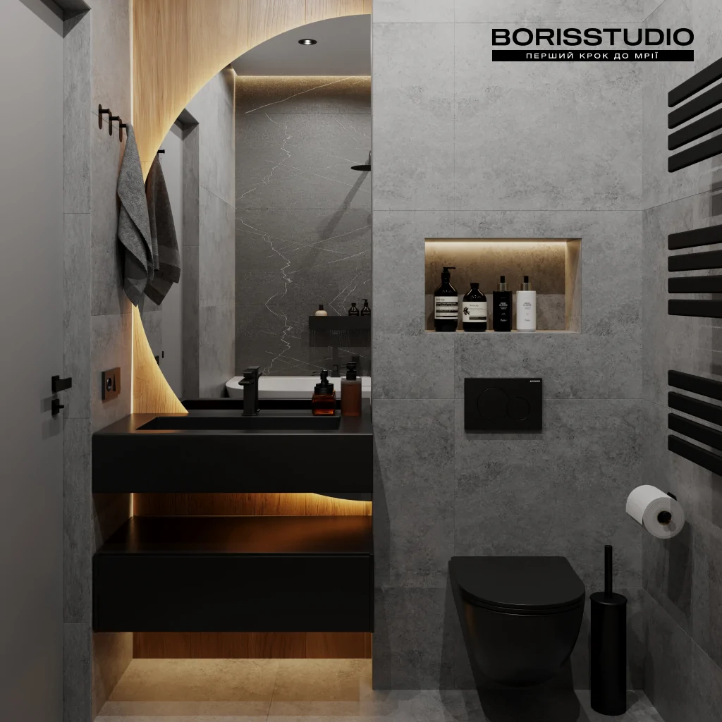 Капітальний ремонт ванної кімнати під ключ