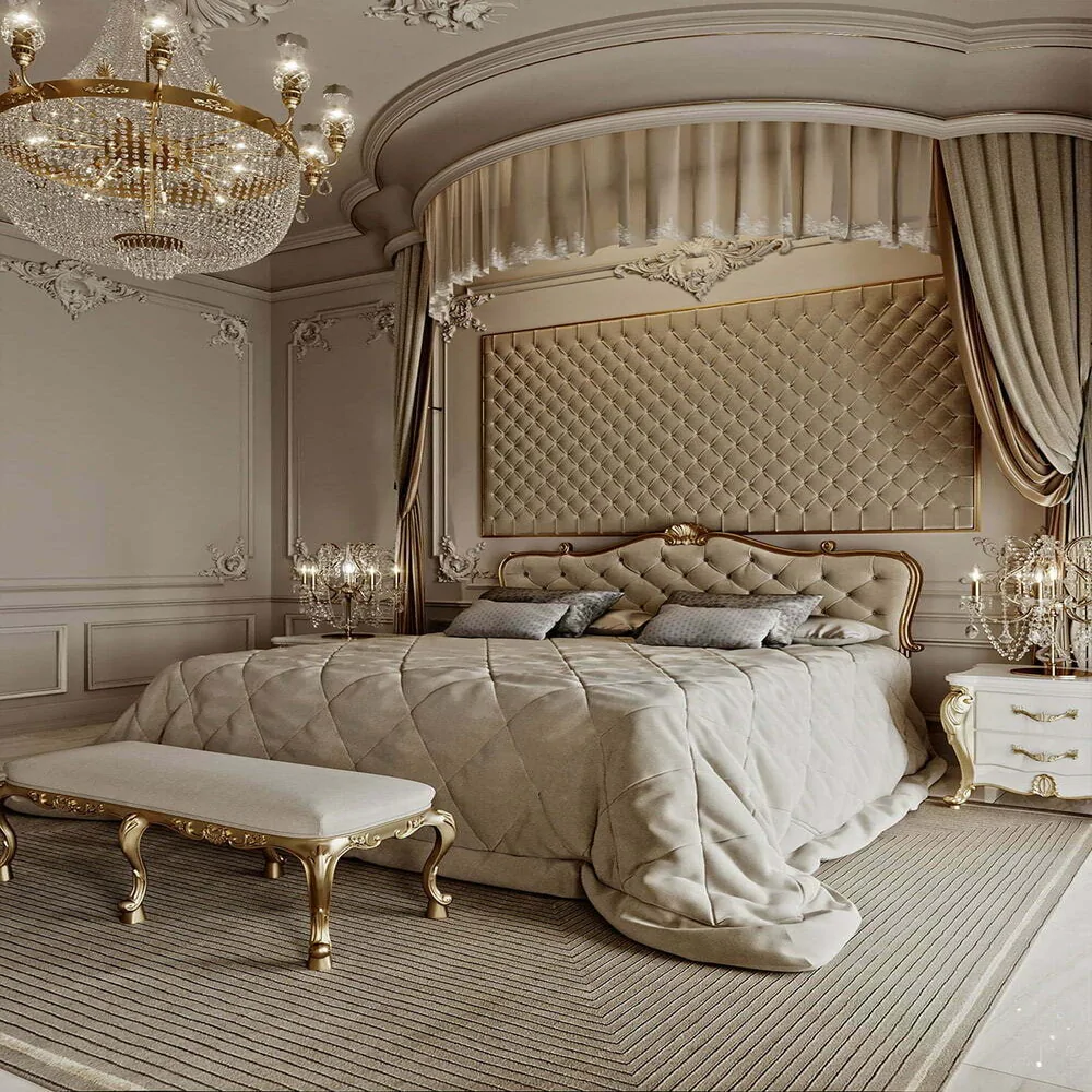 спальня в стилі бароко