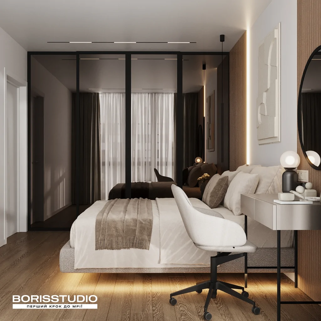 Дизайн вбудованої гардеробної