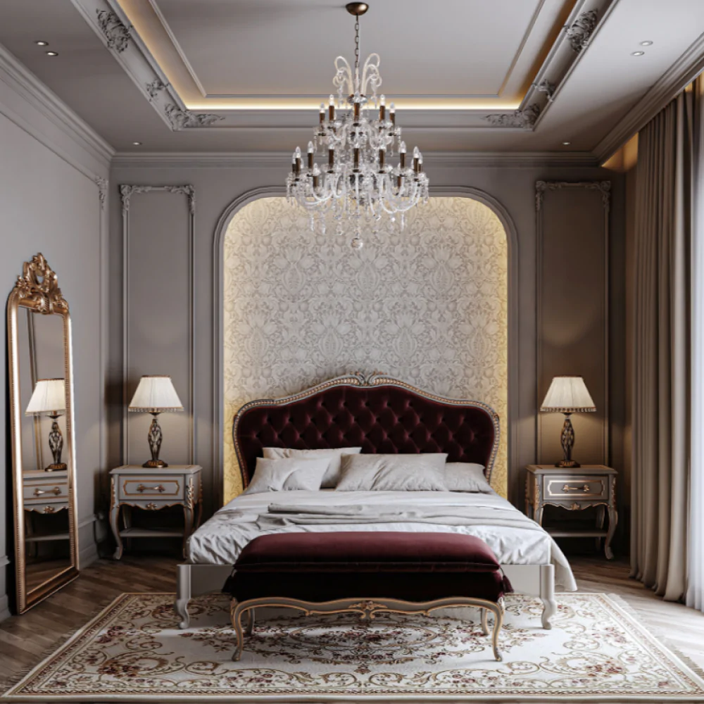 Дизайн спальні в класичному стилі