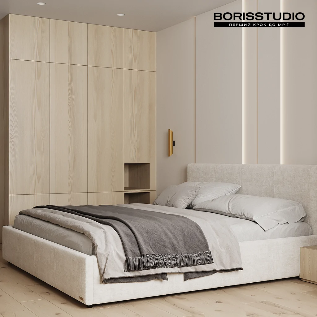 Меблі для спальні у сучасному стилі