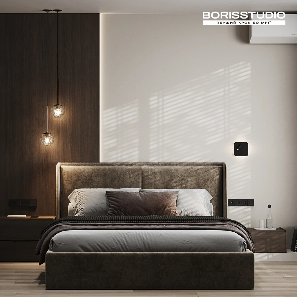 Освітлення в інтер'єрі спальні в сучасному стилі