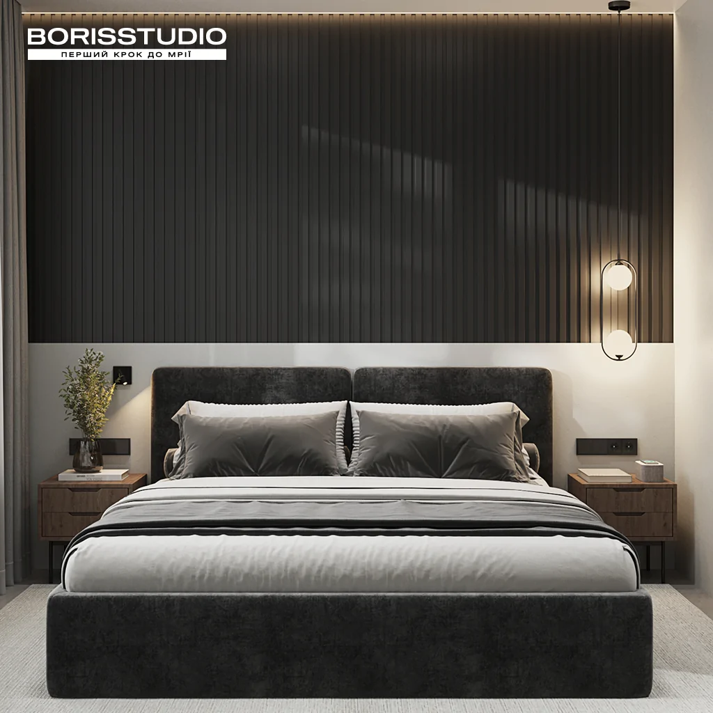 Дизайн-проект спальні у сучасному стилі