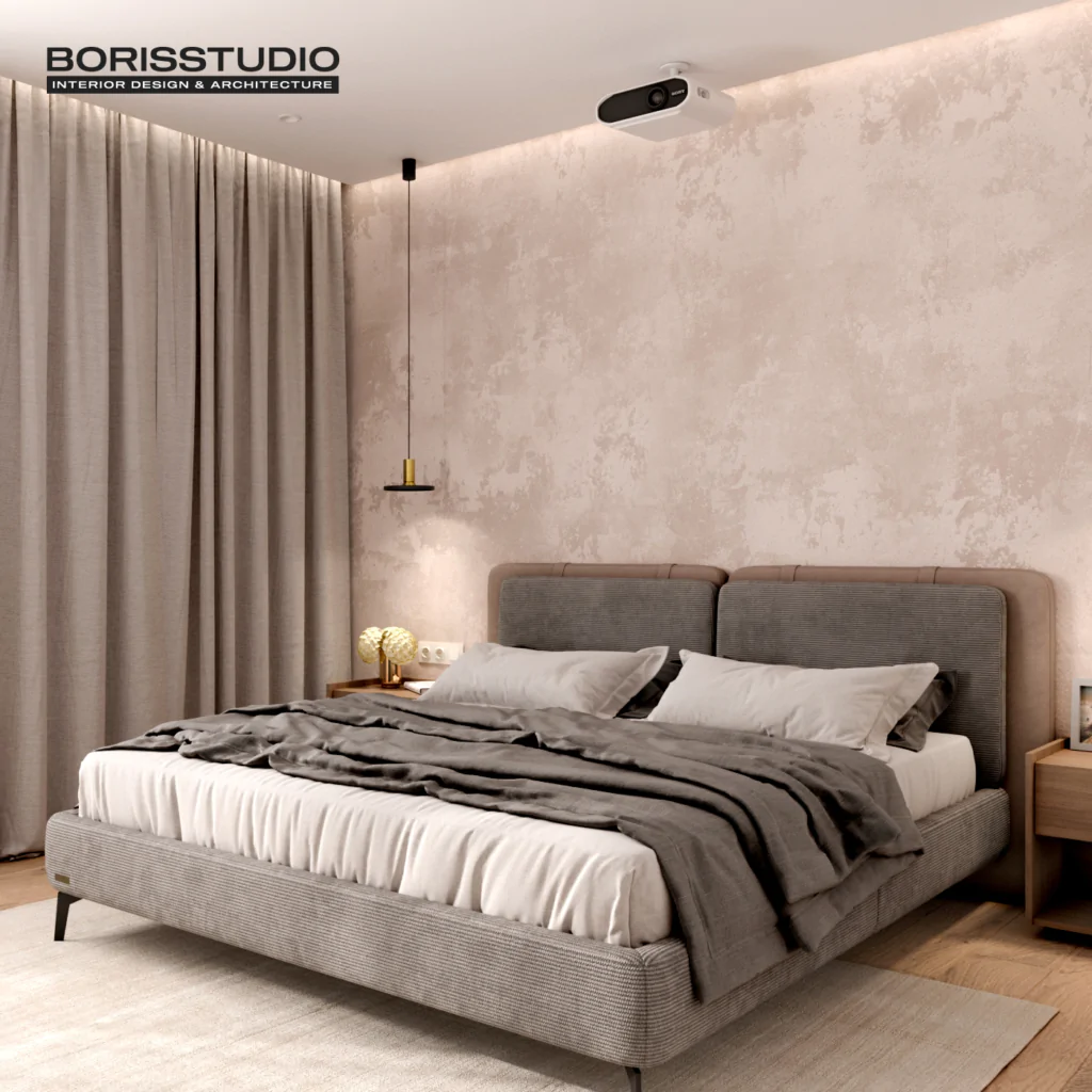 Спальня в стилі мінімалізм