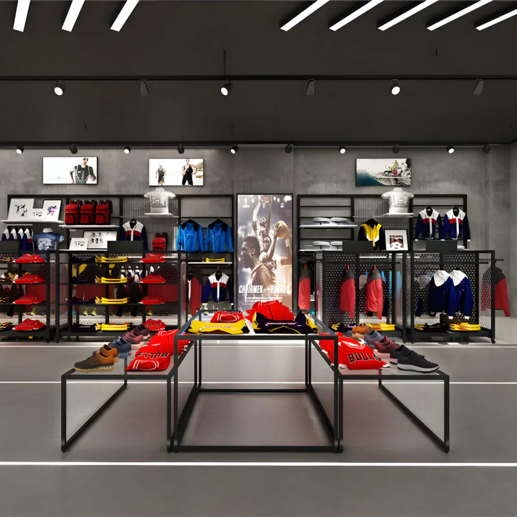 Дизайн інтер'єру магазину спортивних товарів №6