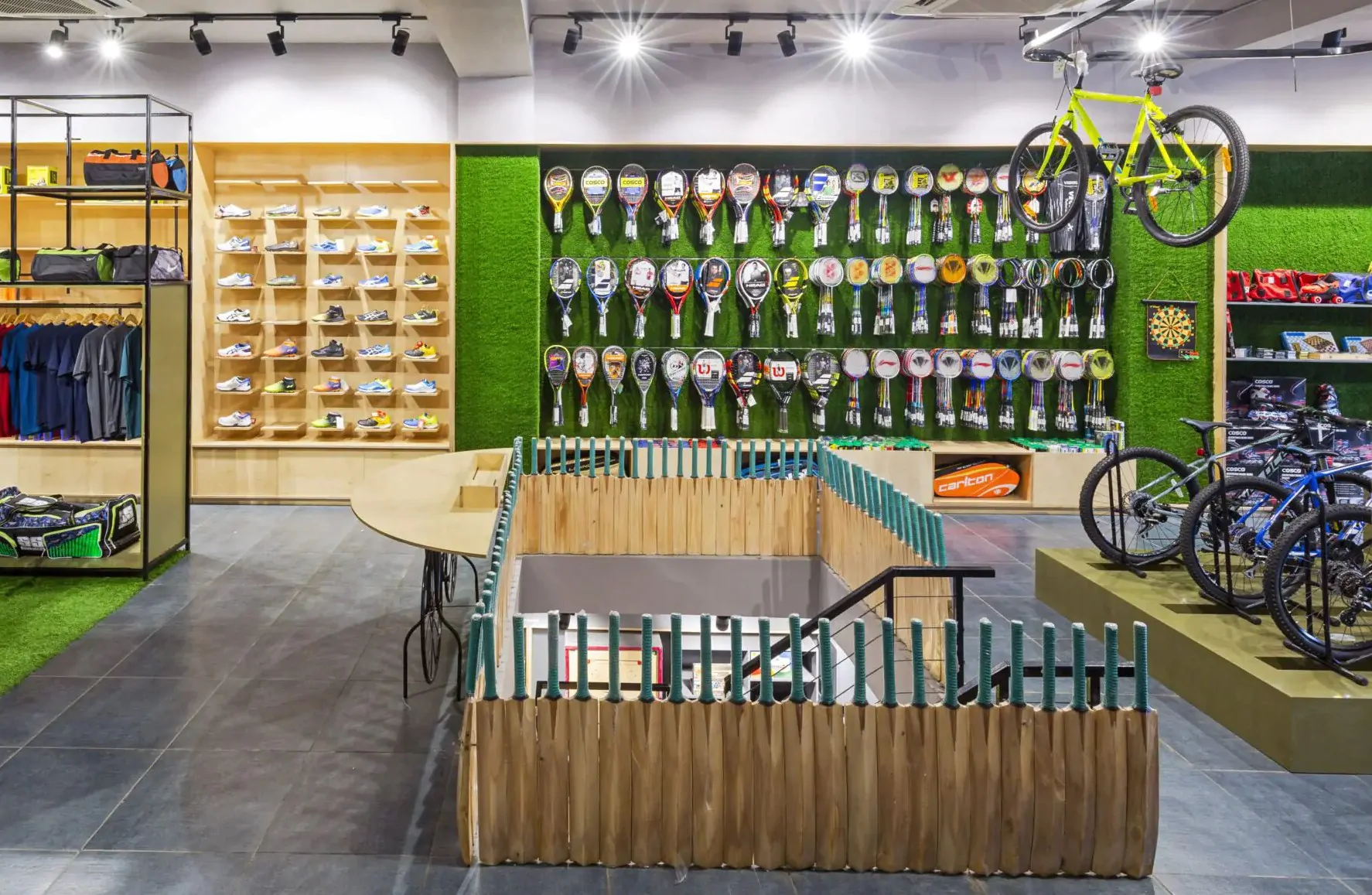 Дизайн магазину спортивних товарів №3