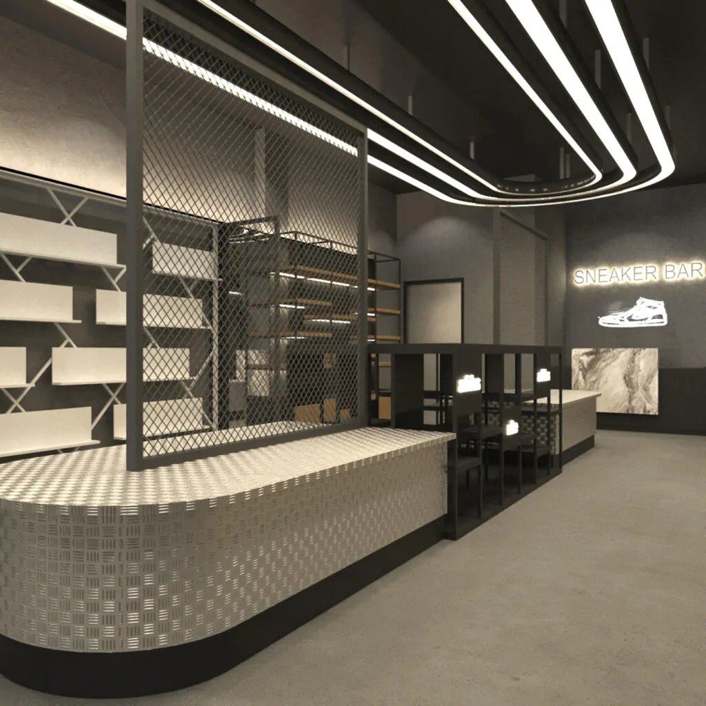 Дизайн інтер'єру магазину спортивних товарів №8