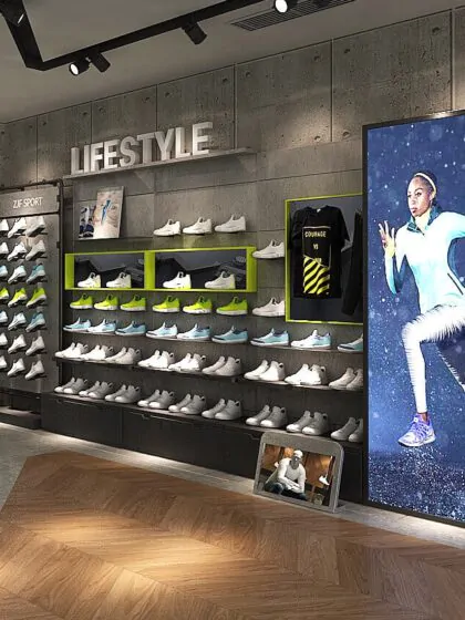 Дизайн магазину спортивних товарів та його особливості