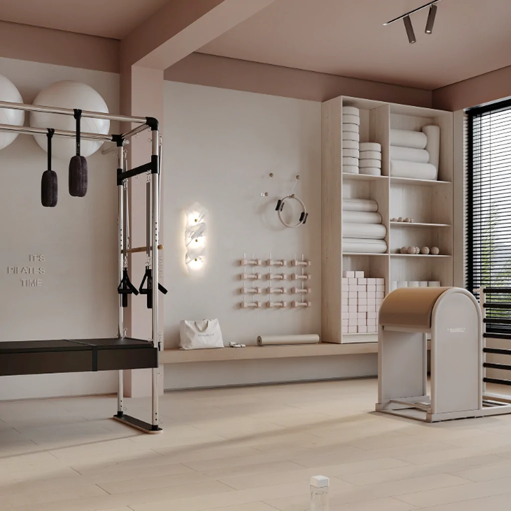 Меблі для інтер'єру спортзалу у стилі мінімалізм