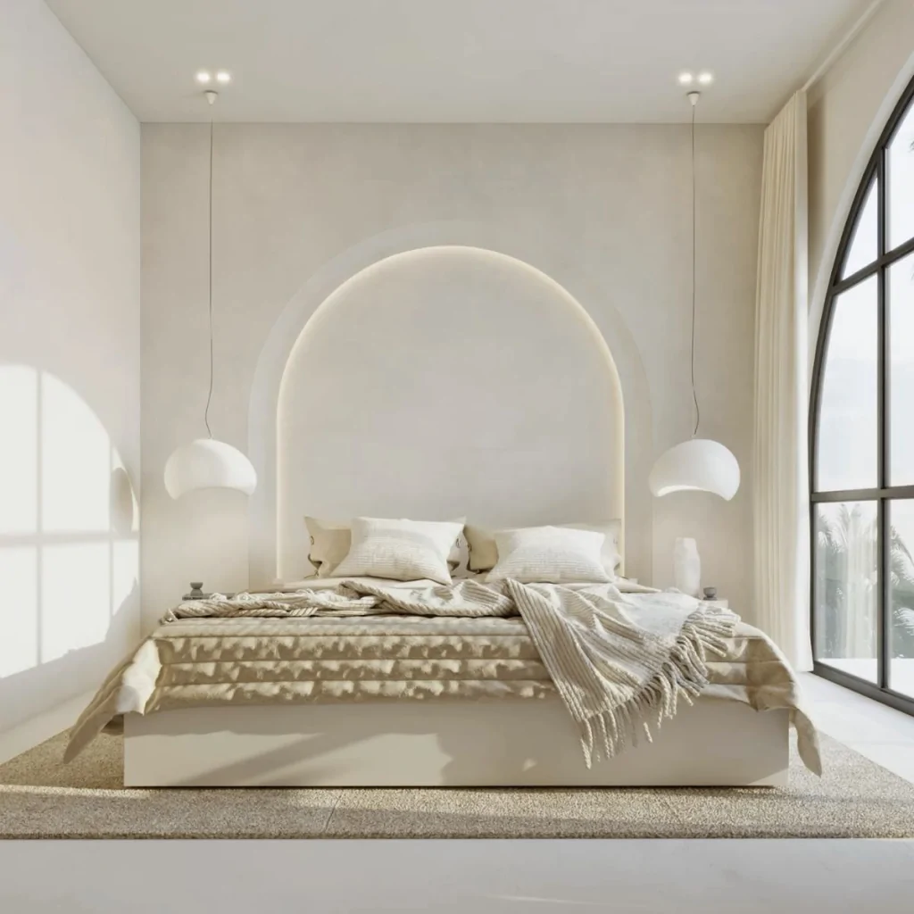 Дизайн спальни в средиземноморском стиле