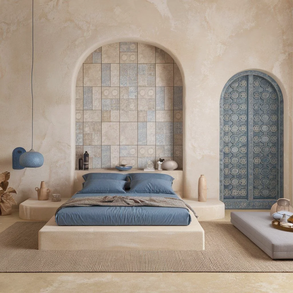 Дизайн-проект спальни в средиземноморском стиле