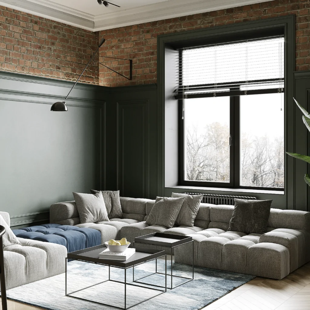 Квартира в дизайне интерьера лофт