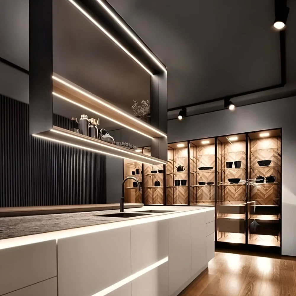 Стиль хай-тек в інтер'єрі кухні