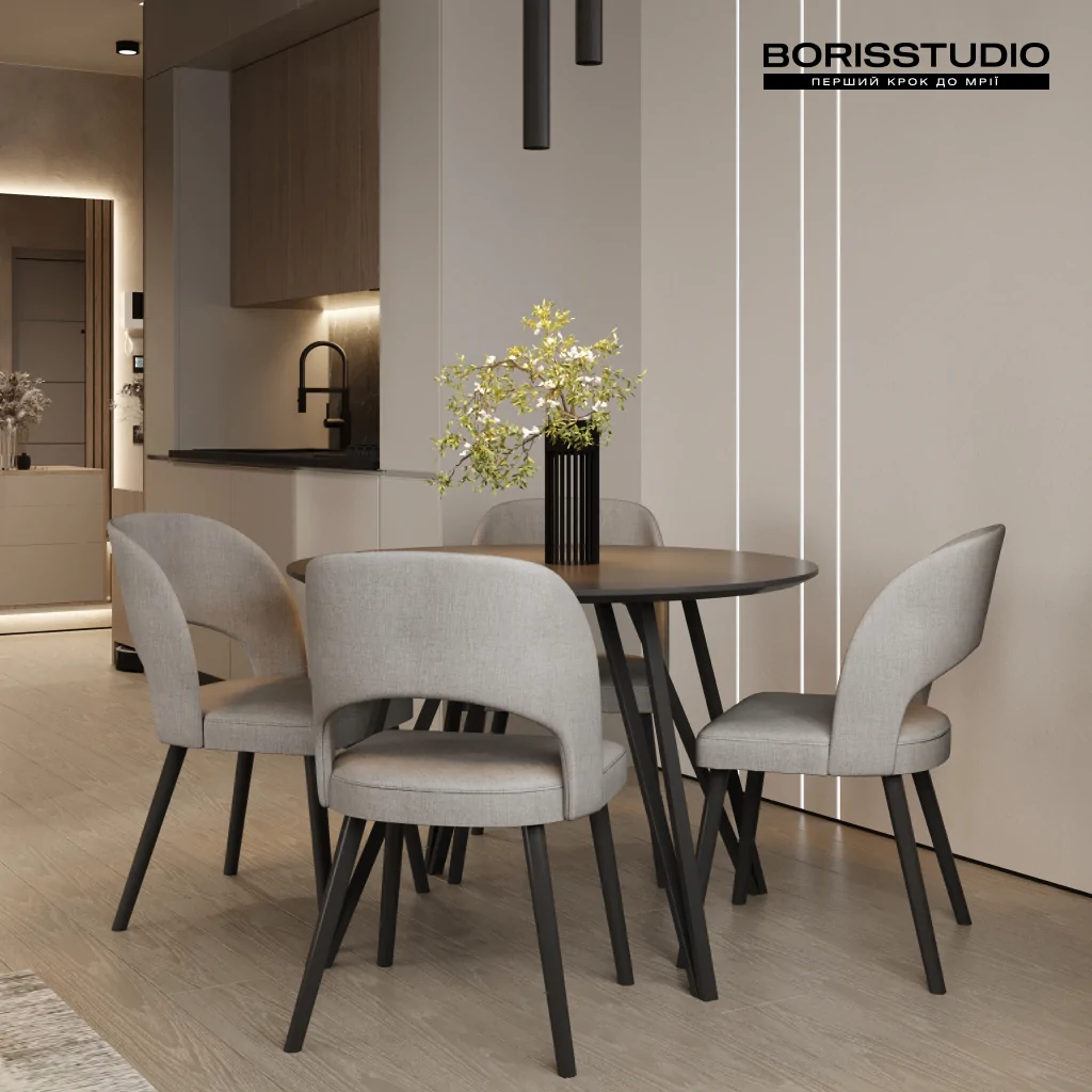 Мінімалізм в інтер'єрі кухні