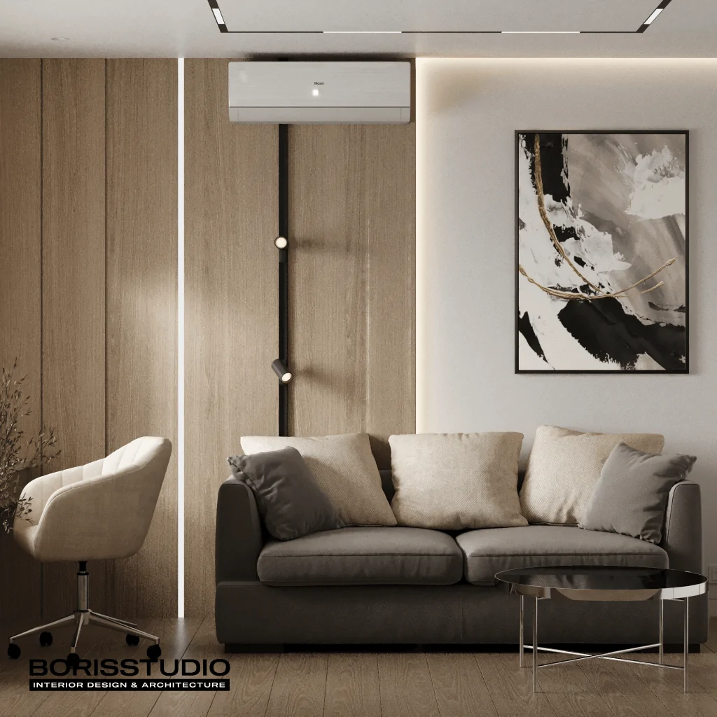 Дизайн інтер'єру у стилі мінімалізм від BORISSTUDIO