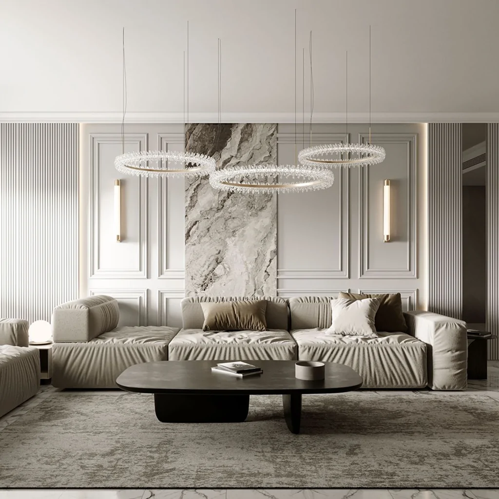 Дизайн-проект интерьера частного дома в стиле неоклассика