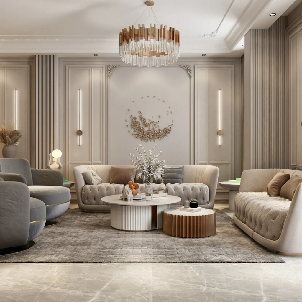 Дизайн частного дома в стиле неоклассика