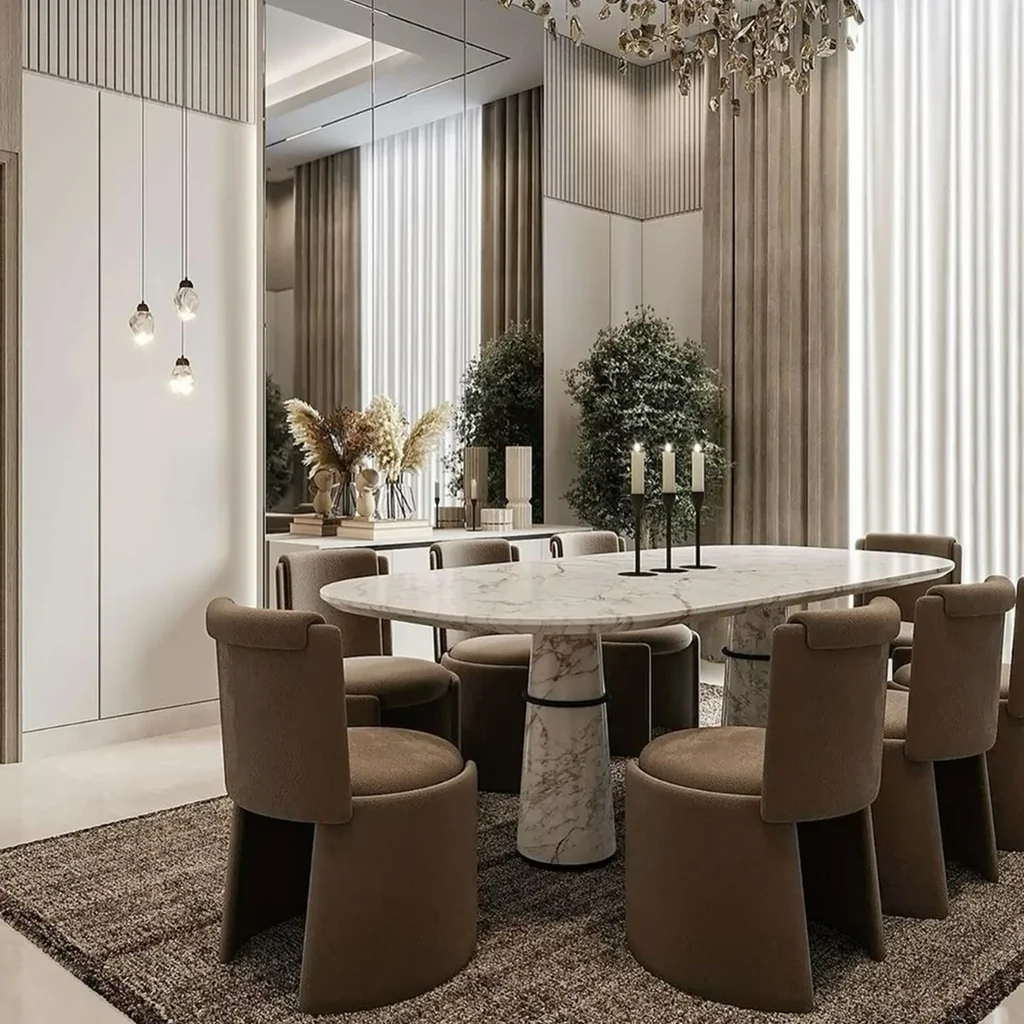 Дизайн загородного дома в стиле неоклассика