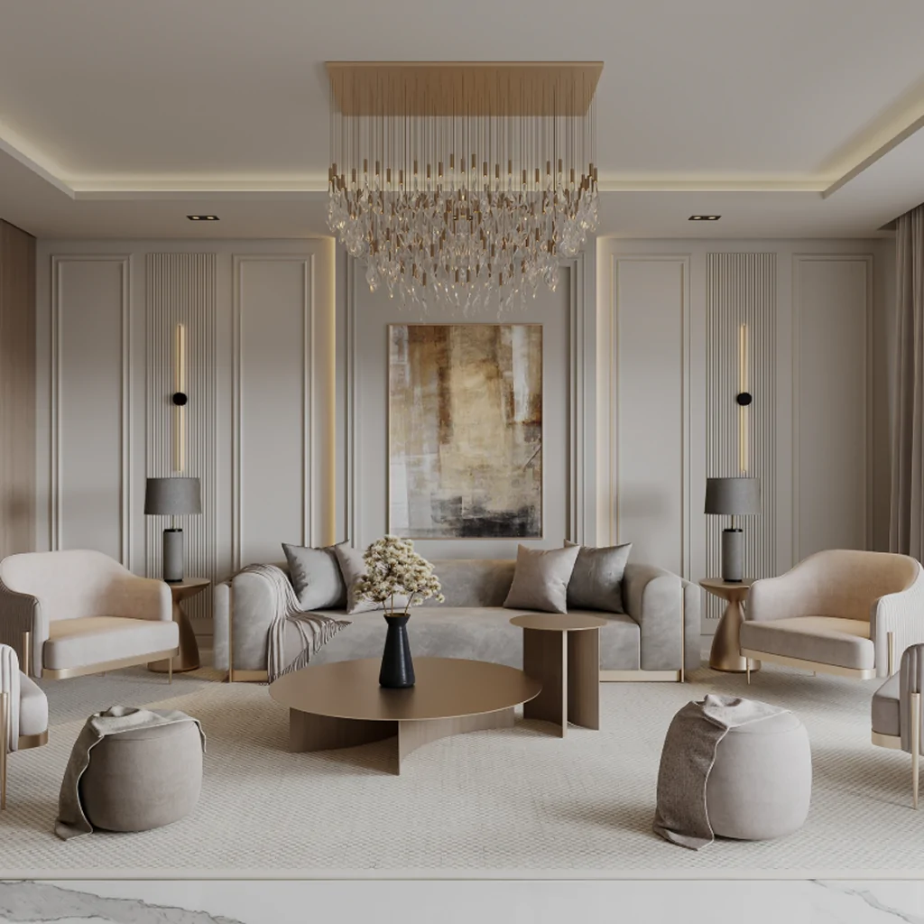 Дизайн-проект дома в стиле неоклассика