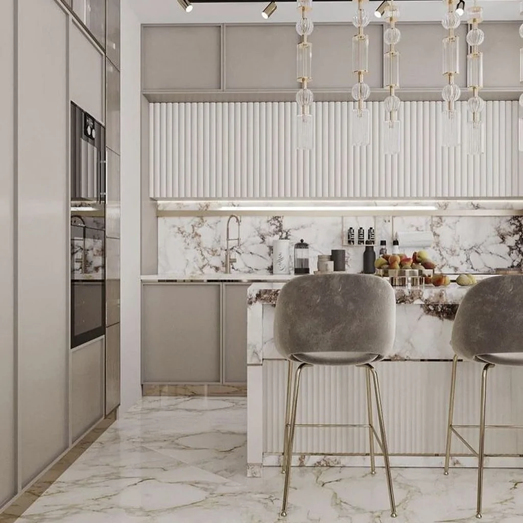 Дизайн кухни в стиле неоклассика