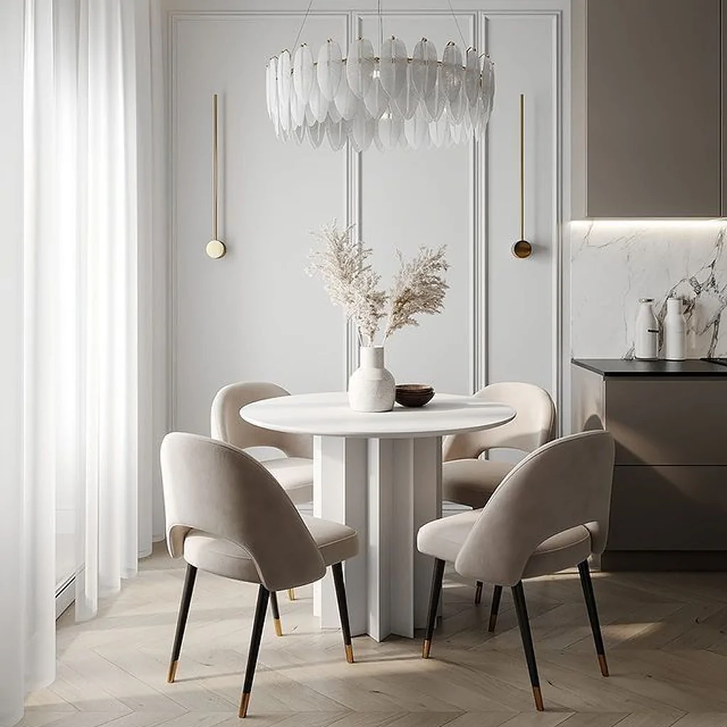 Дизайн-проект кухни в стиле неоклассика