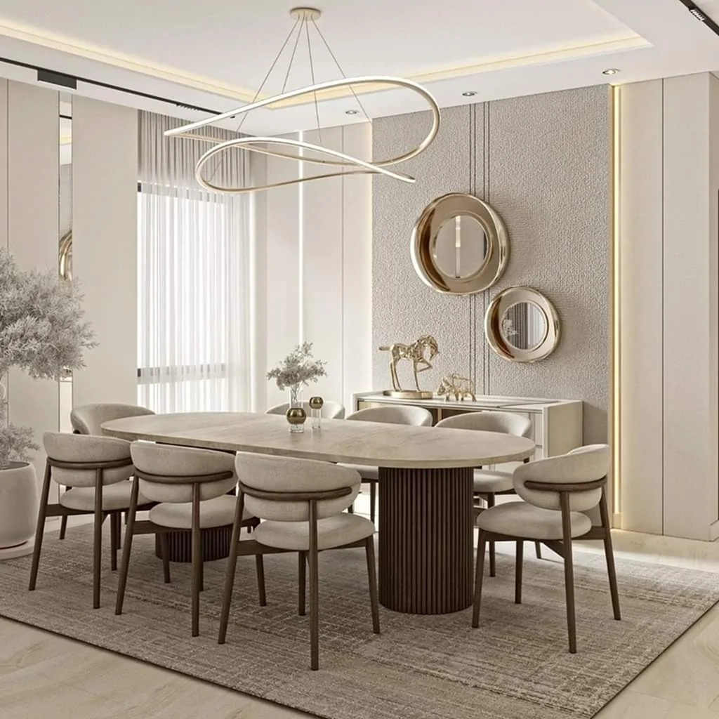 Дизайн интерьера коттеджа в стиле неоклассика