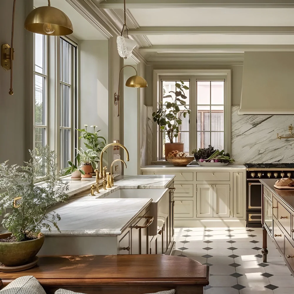 Стиль прованс в інтер'єрі кухні