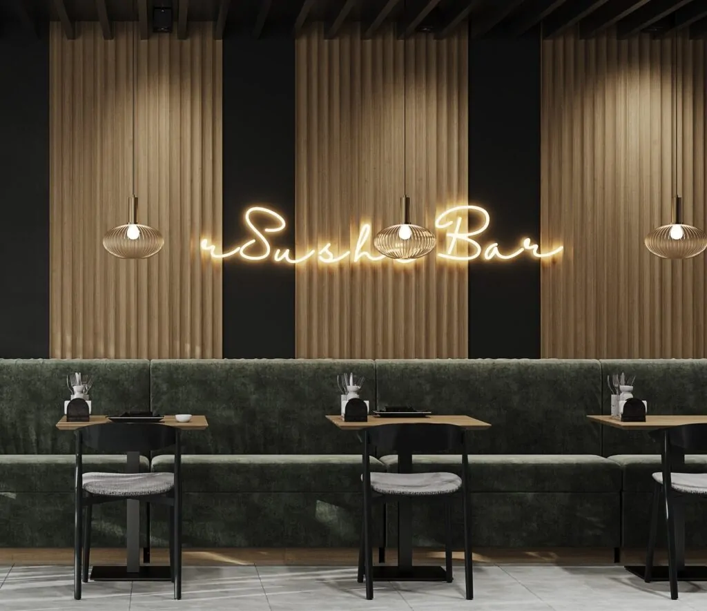 Дизайн та ремонт суші-бару “Crazy Roll”