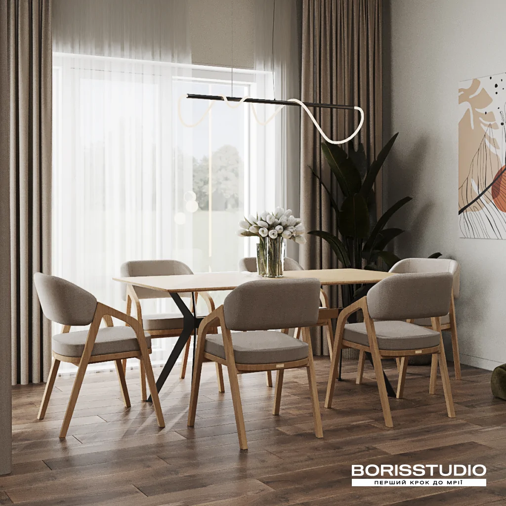 Дизайн интерьера дома в экостиле