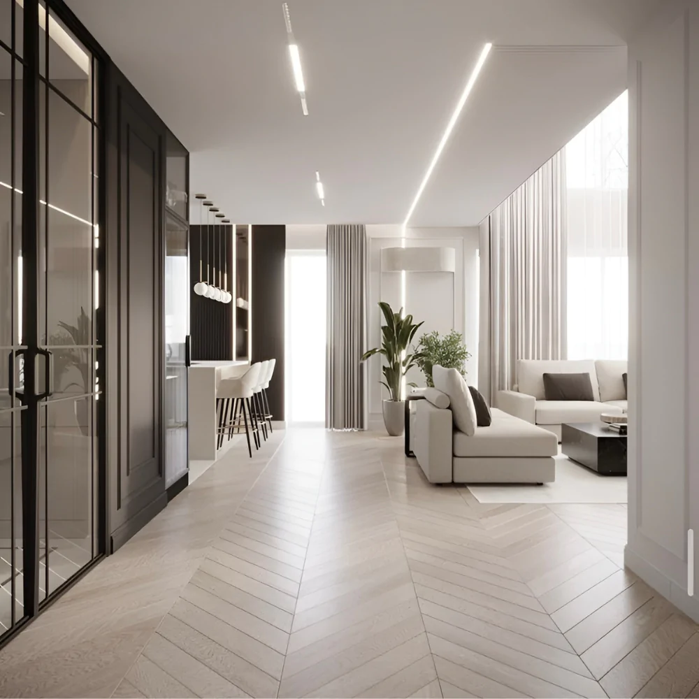 Безпорогове укладання ламінату