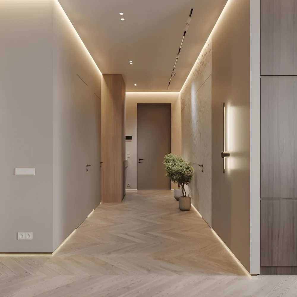 Укладання ламінату без порогів в інтер'єрі квартири