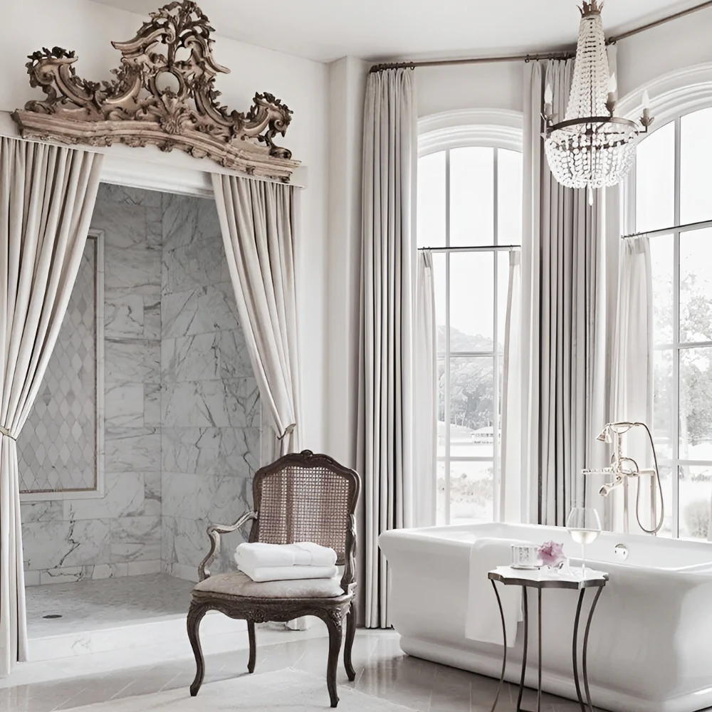ванна кімната в стилі бароко
