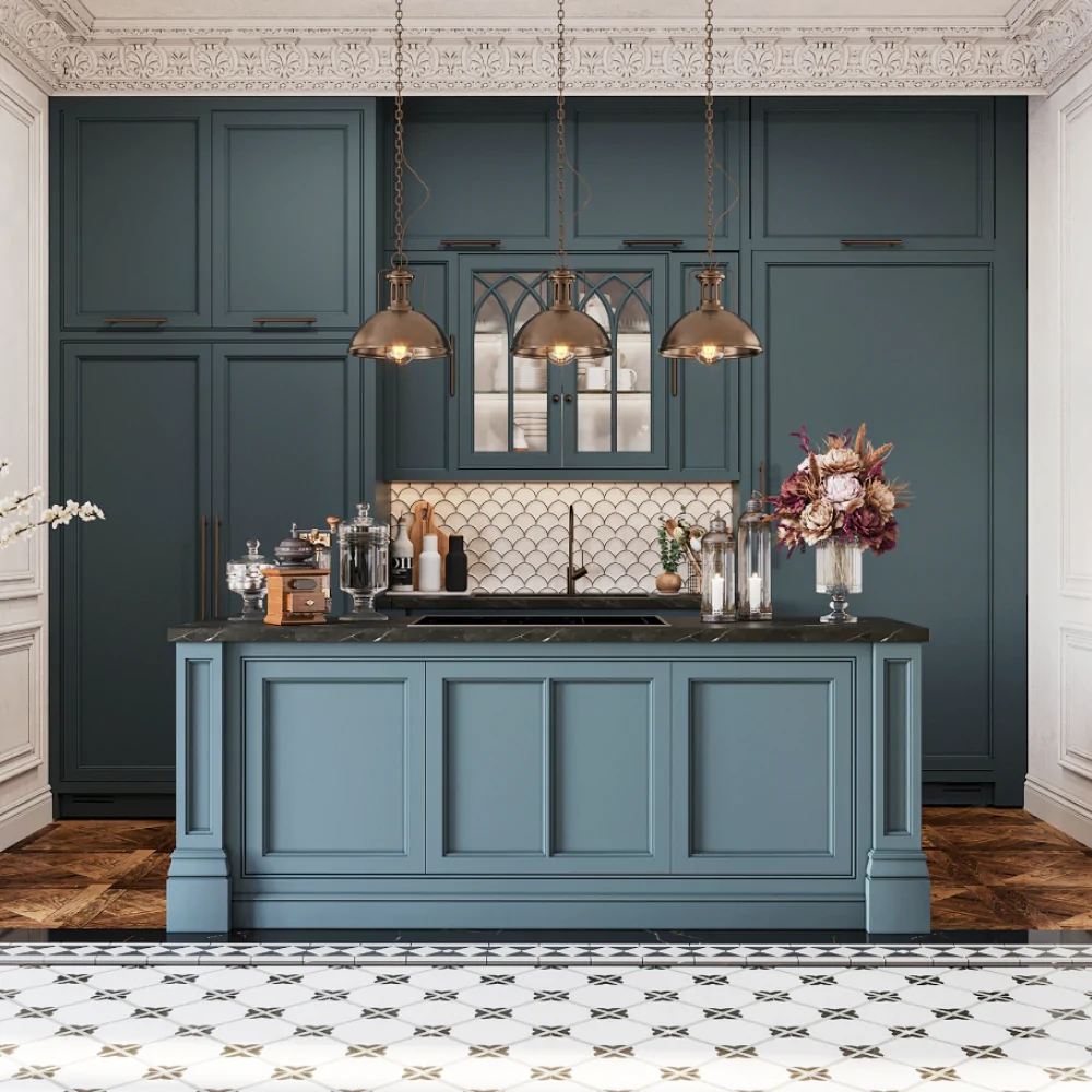 Дизайн-проєкт інтер'єру у вінтажному стилі №14