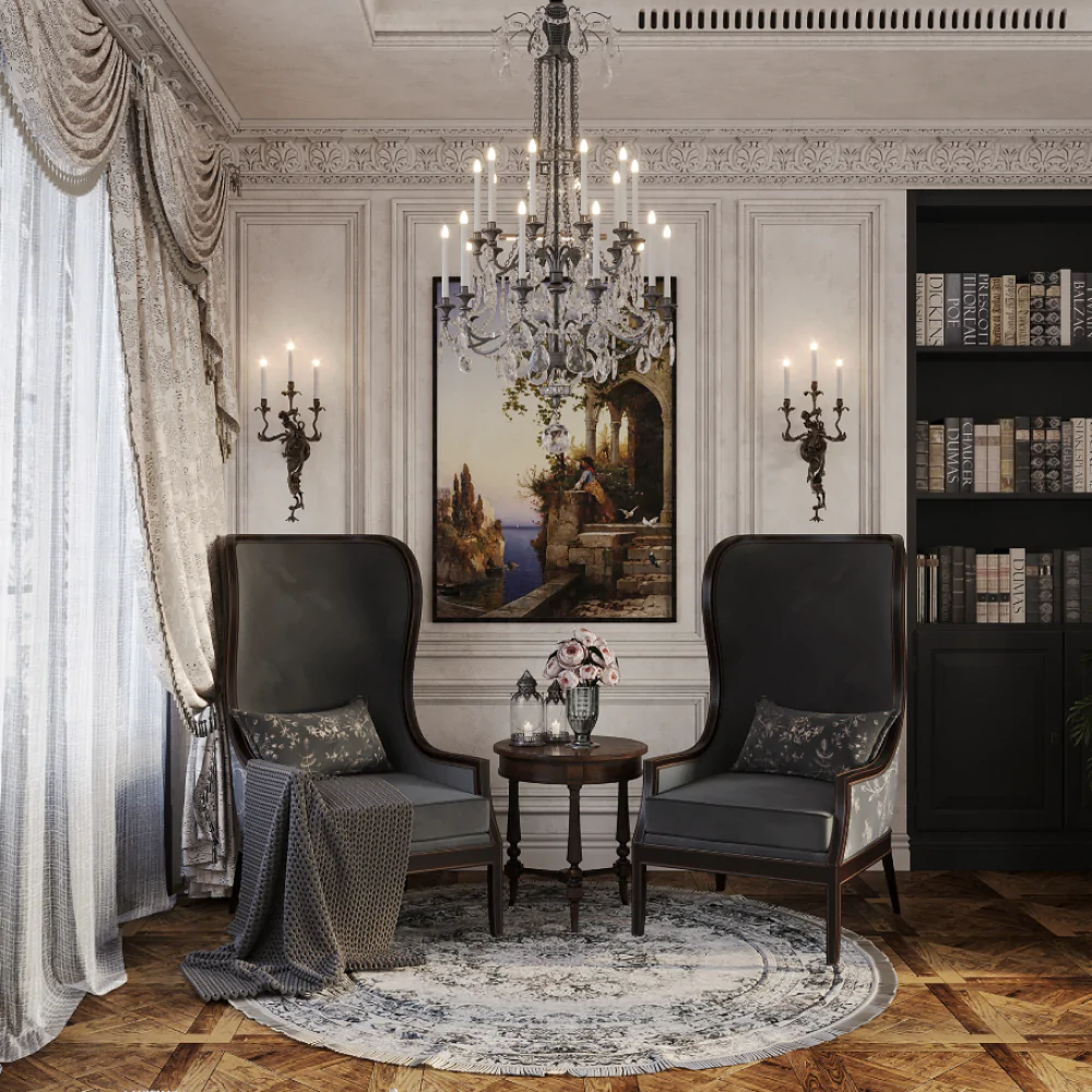 Дизайн-проєкт інтер'єру у вінтажному стилі №23