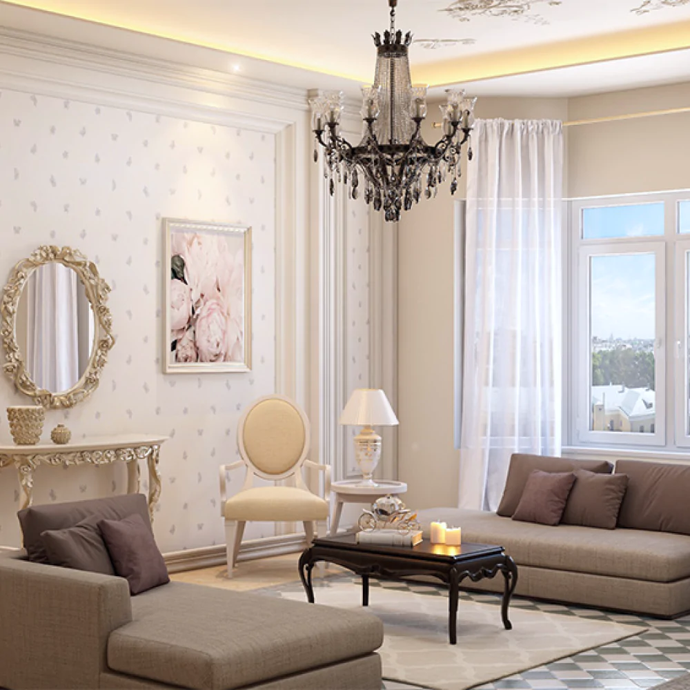 Дизайн-проєкт інтер'єру у вінтажному стилі №9