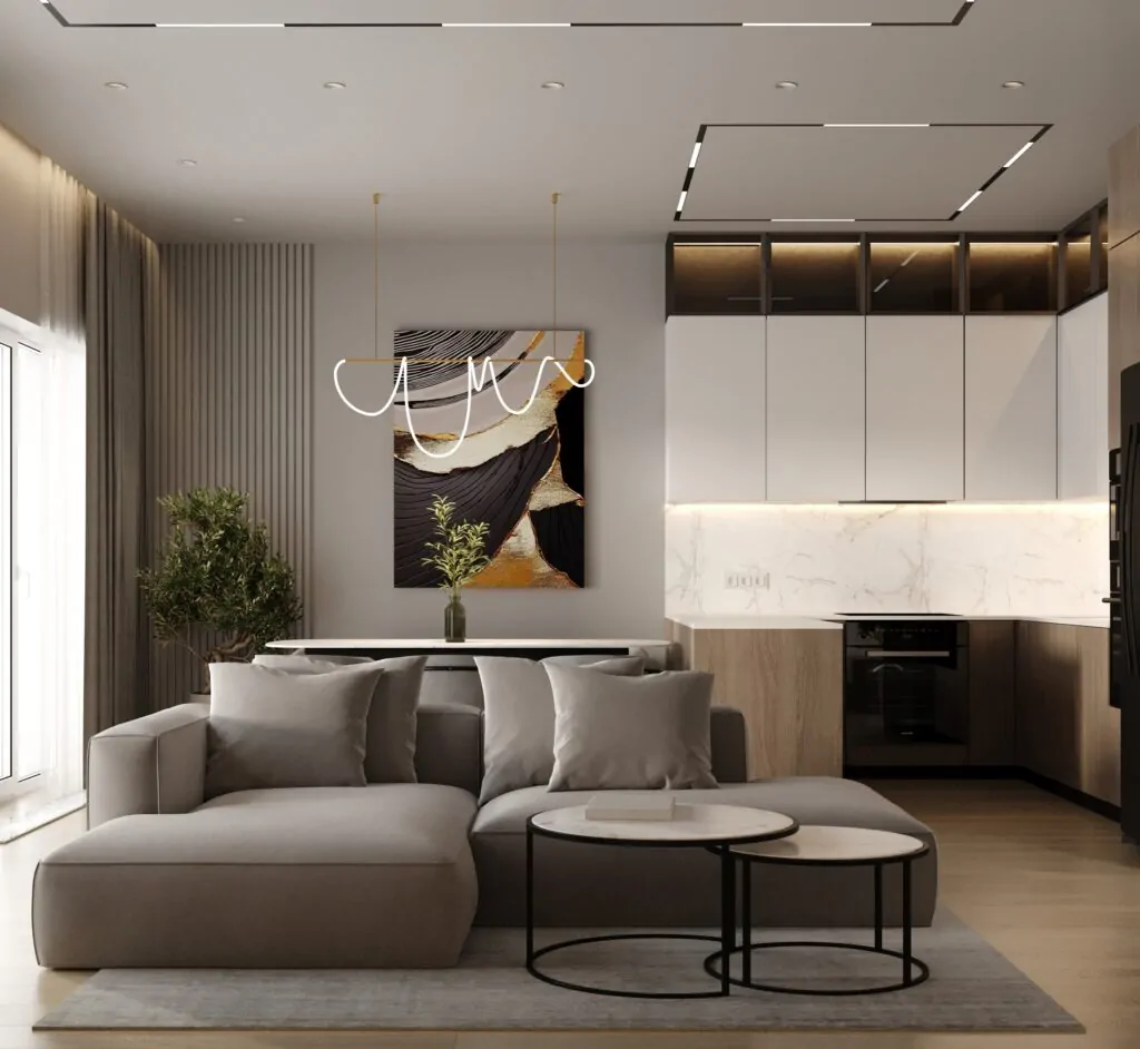 Дизайн-проєкт інтер’єру будинку у с. Ворзель