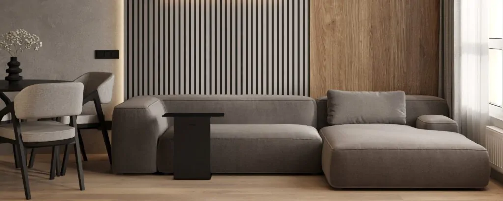 Дизайн інтер’єру трикімнатної квартири в ЖК “Dibrova Park”