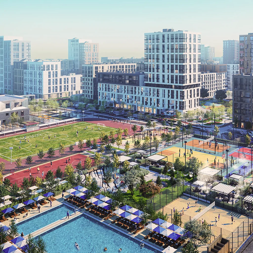 Дизайн-проект інфраструктури ЖК Файна Таун