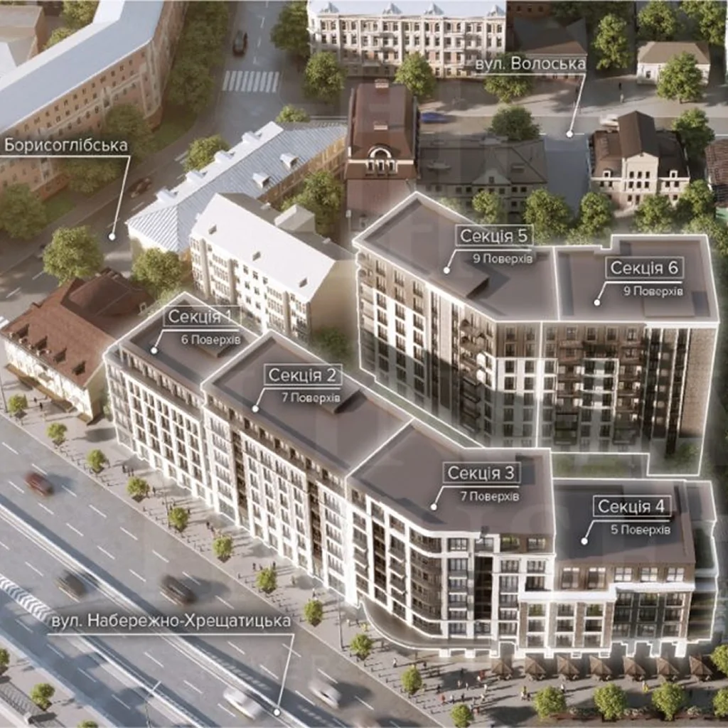 Дизайн-проект ЖК Іллінський Хаус у Києві