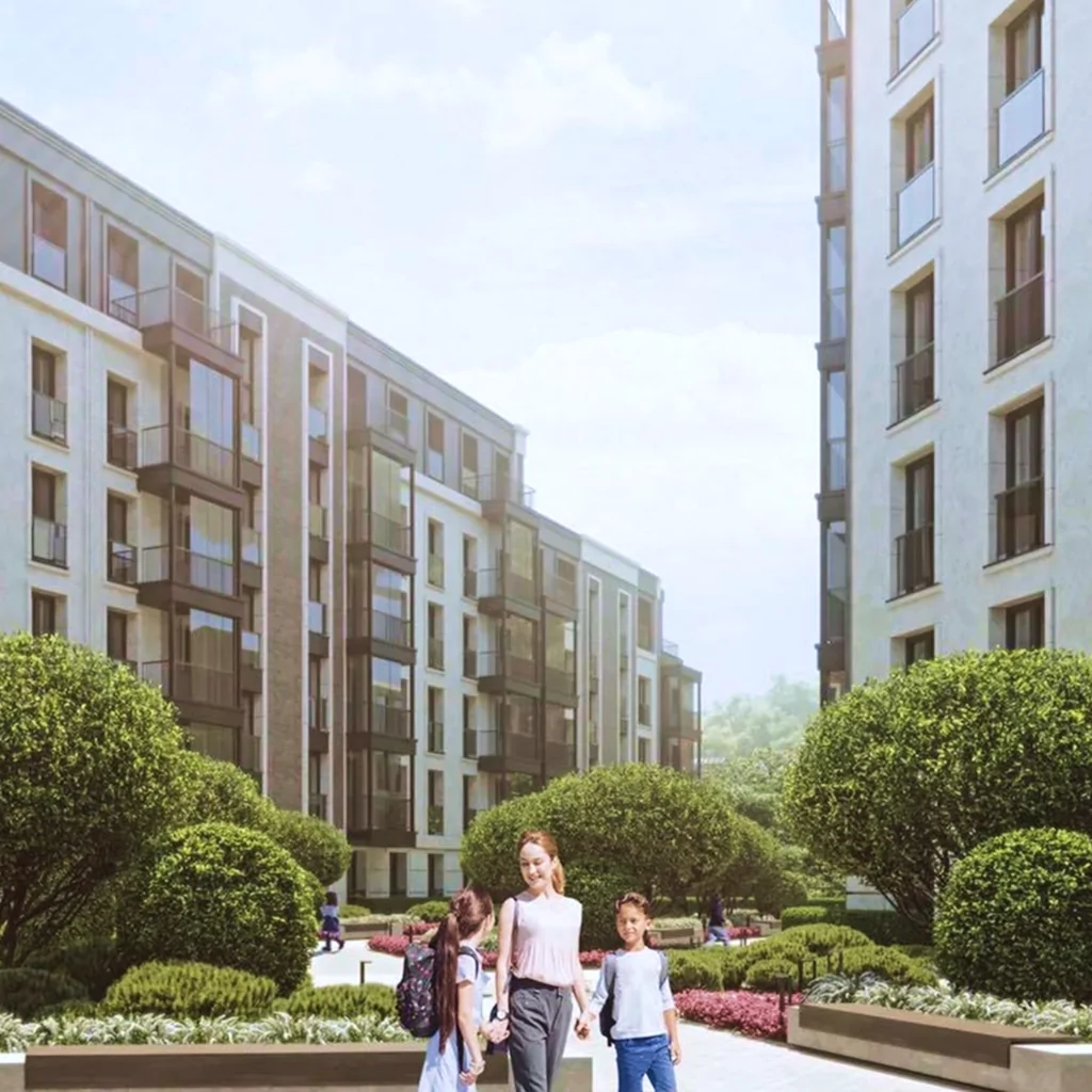 Ландшафтний дизайн ЖК Іллінський Хаус у Києві