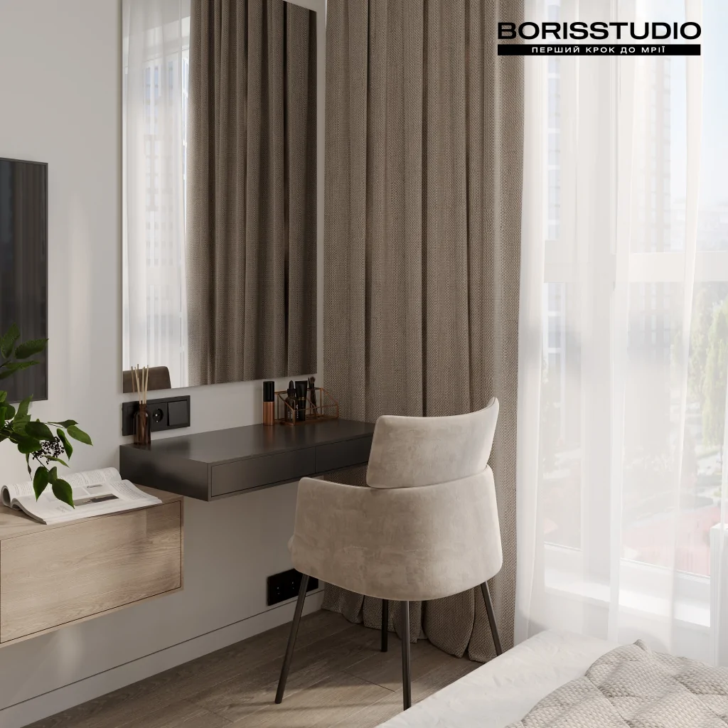 Дизайн інтер’єру спальні