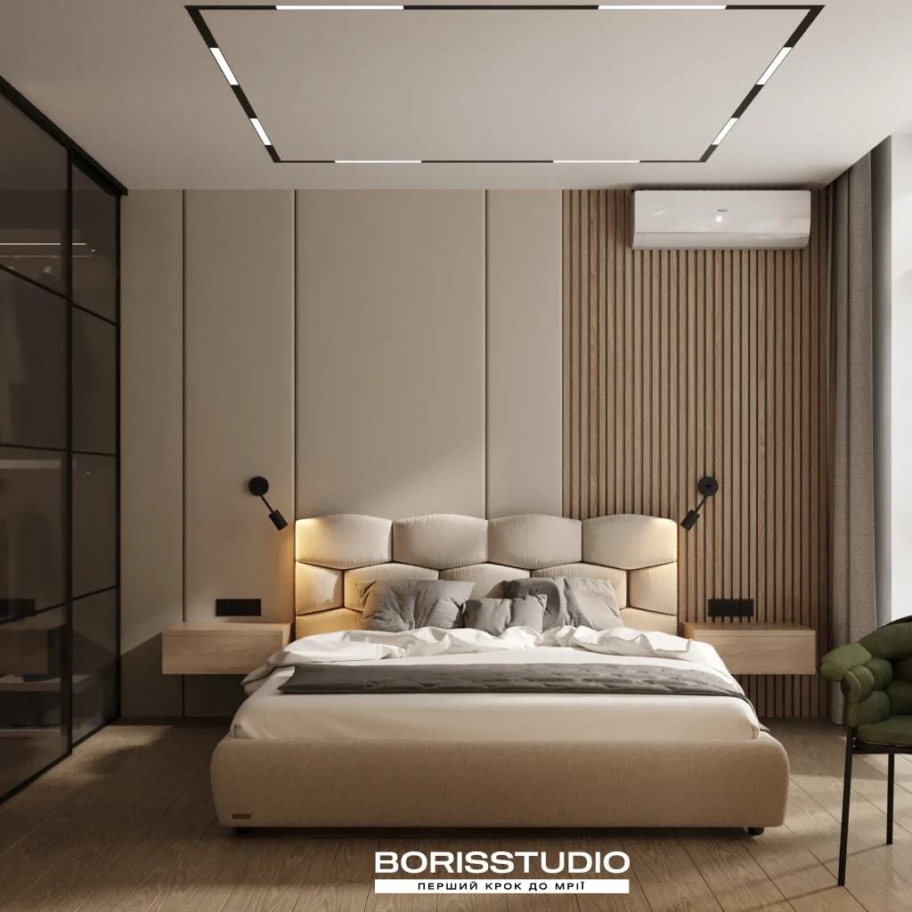 Дизайн-проєкт інтер’єру спальні
