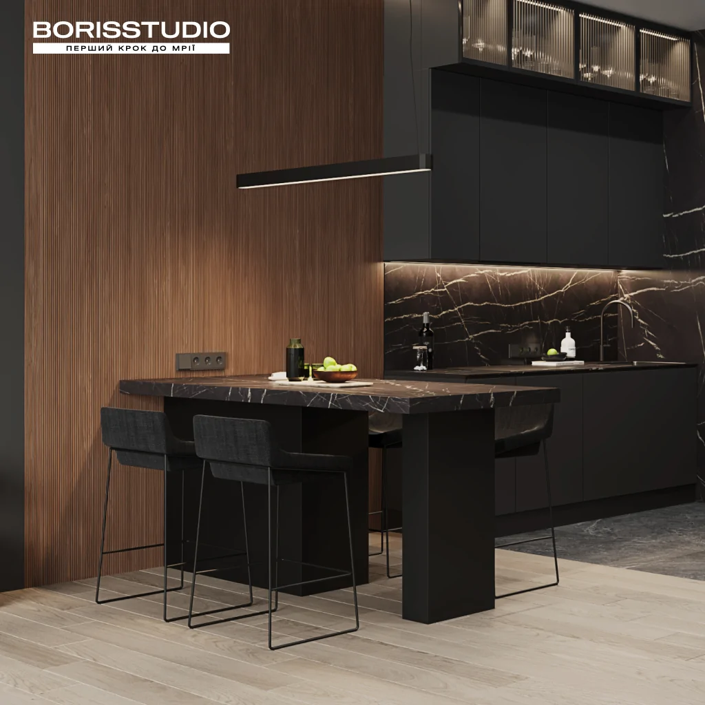 Дизайн-проєкт інтер’єру кухні