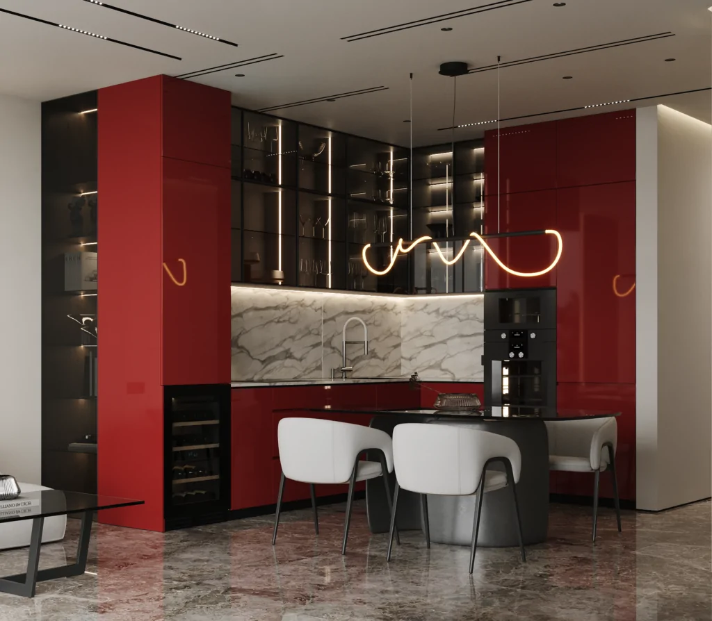 Дизайн-проєкт інтер’єру квартири в ЖК “Taryan Towers”